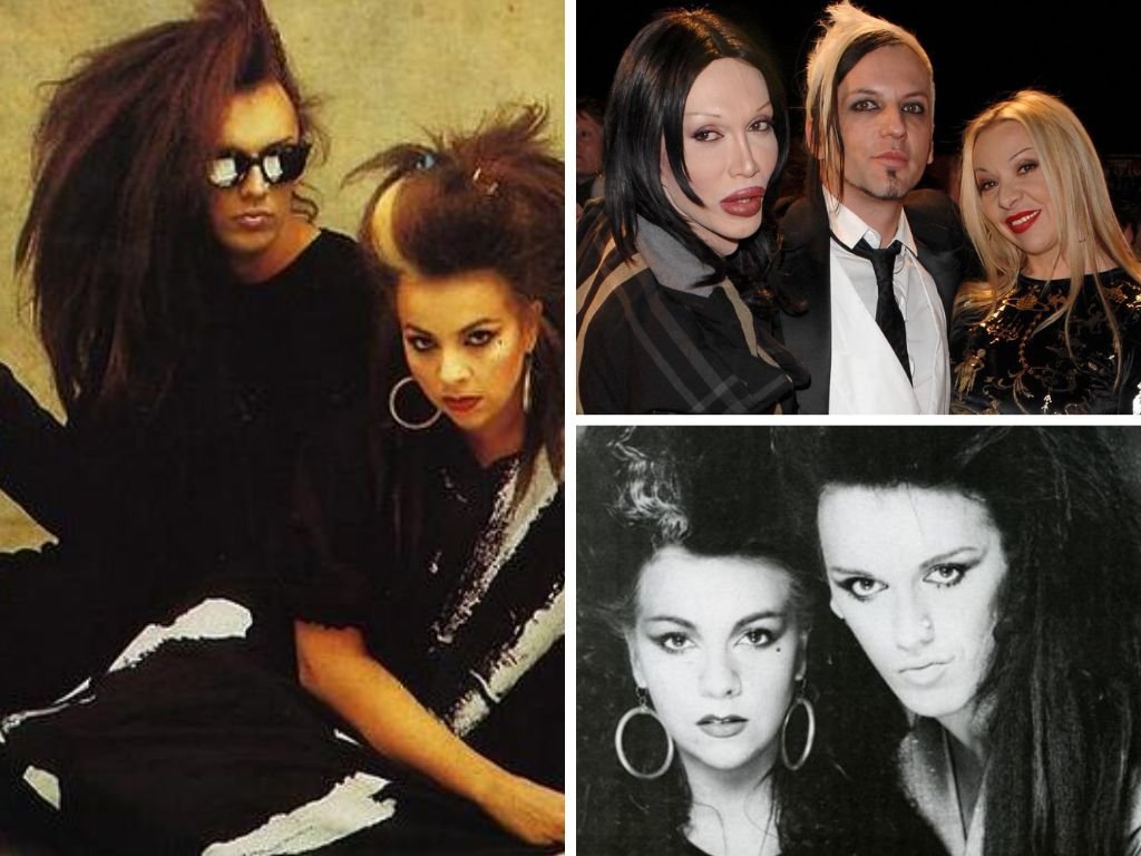Pictures of Lynne Corlett and Pete Burns