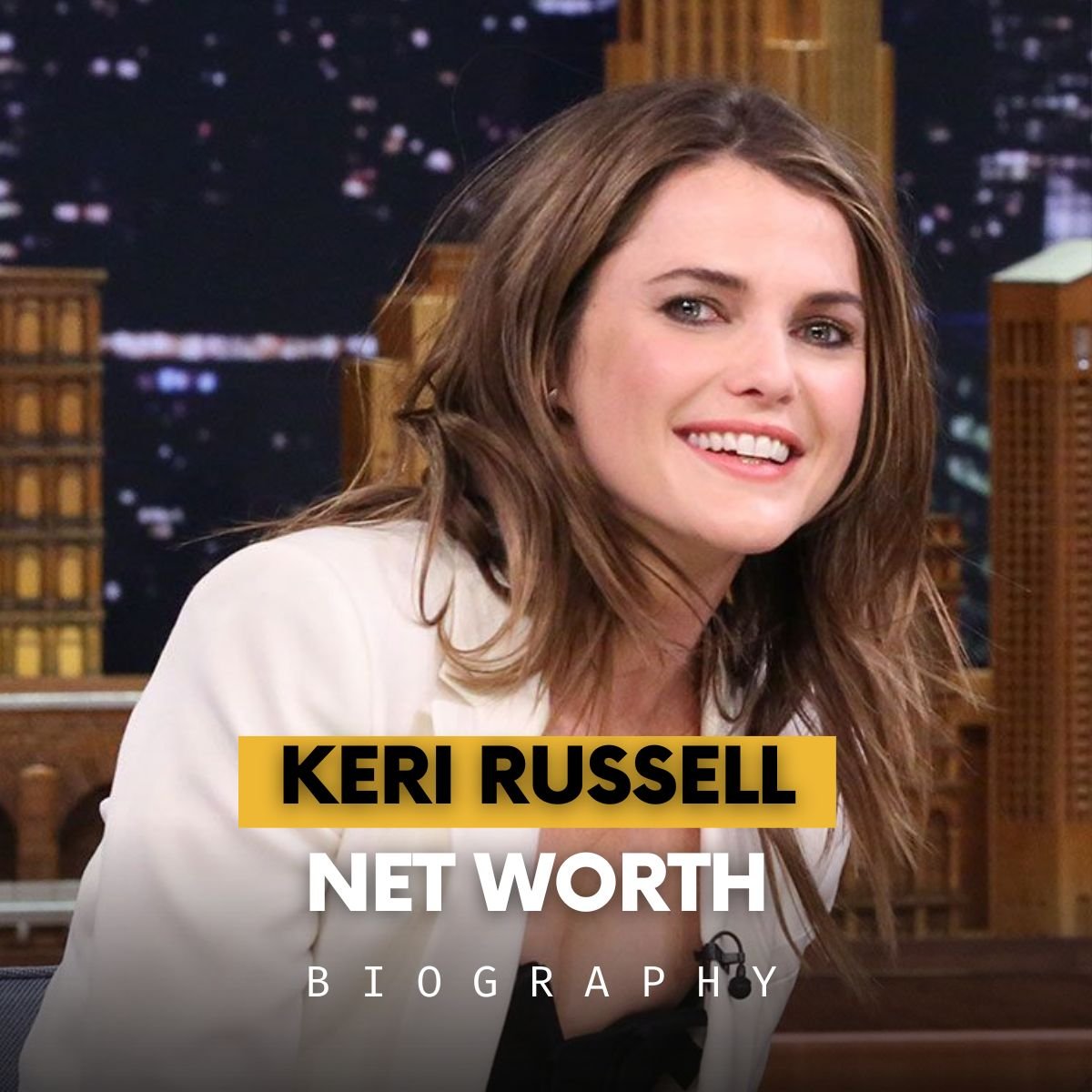 Picture of Keri Russell from an interview