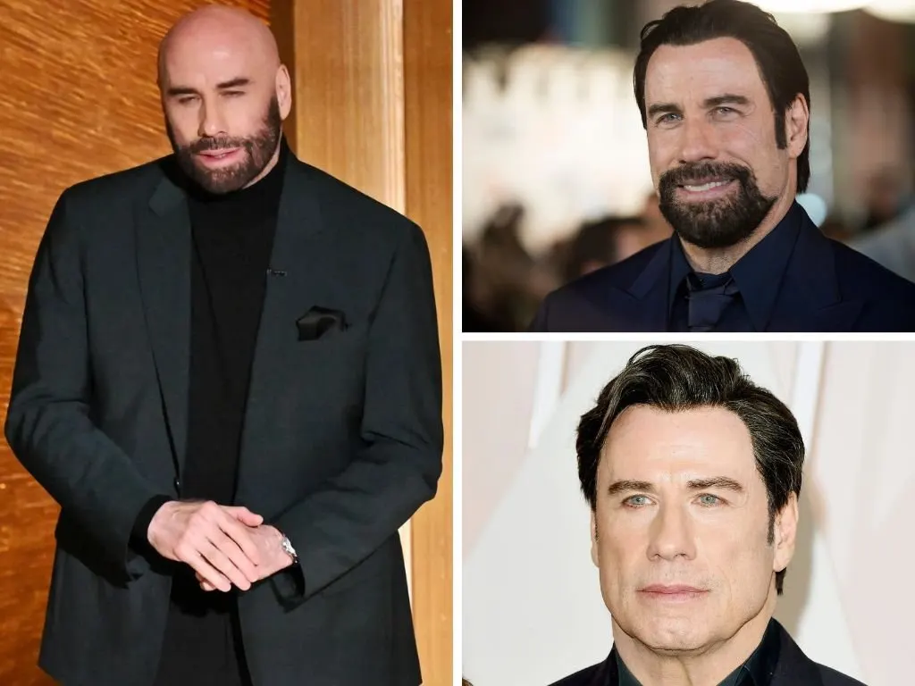 Pictures of John Travolta from different events